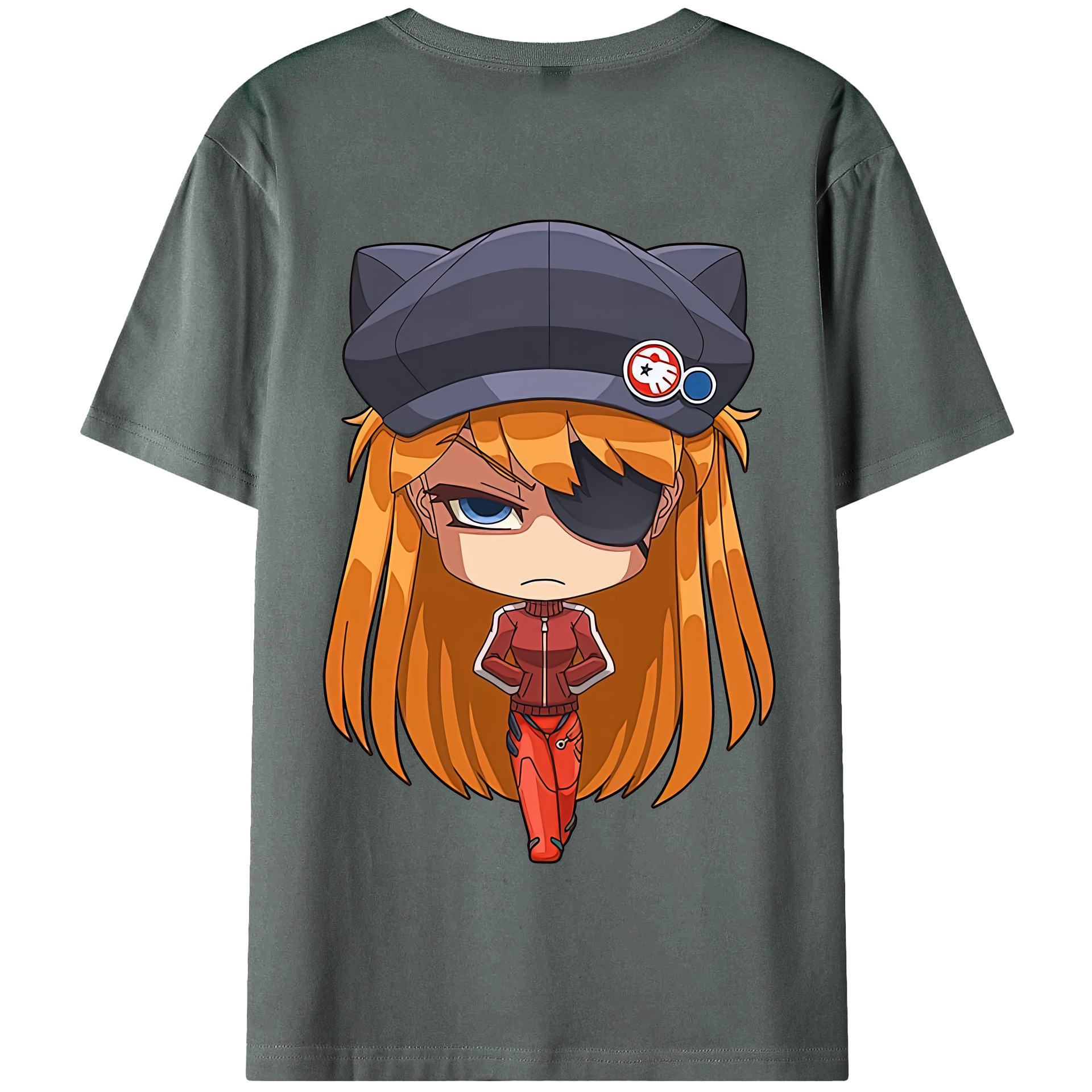 （画像用） EVA 新世紀エヴァンゲリオン 綿100％半袖Tシャツ（背面プリント）